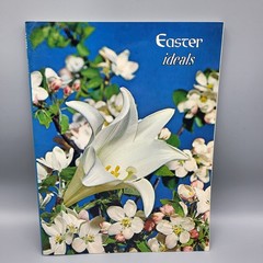 Vintage Ideals Easter 1974 Magazine Vol.31 No.2 March Poetry Art Poems Family