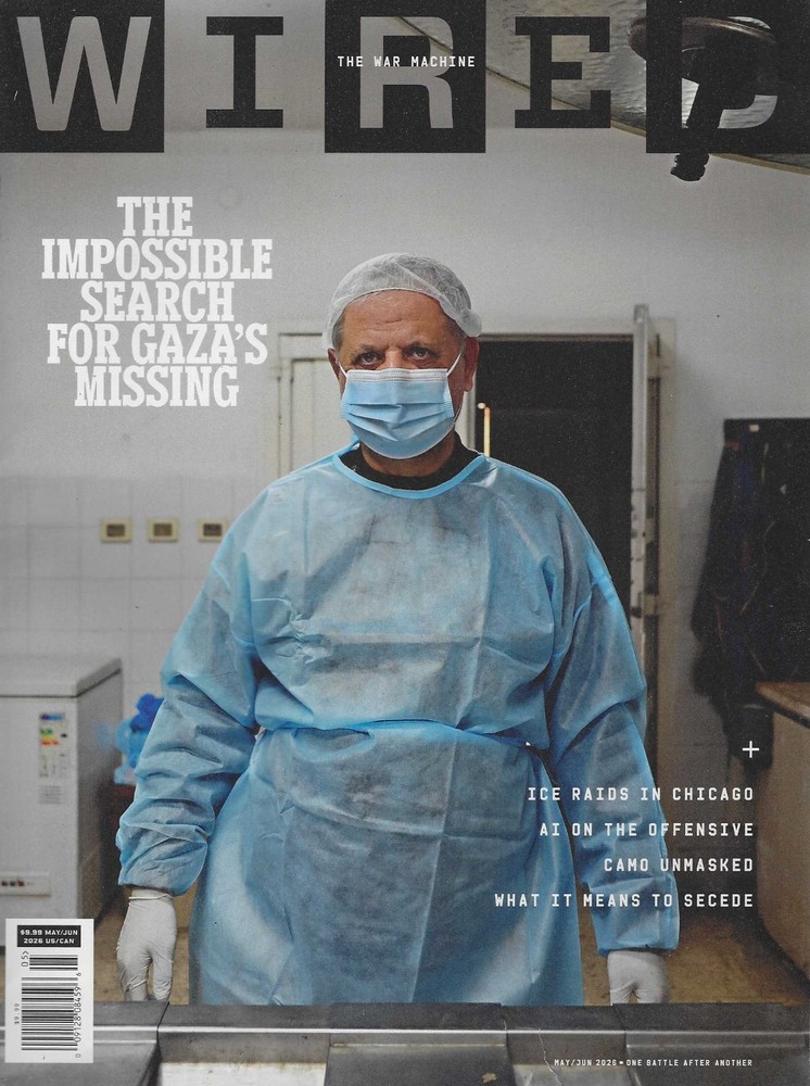 WIRED Magazine April 2026 Search for Gaza’s Missing