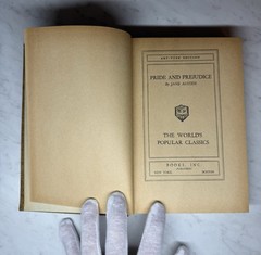 Pride and Prejudice by Jane Austen Art-Type Edition Books, Inc. Hardcover