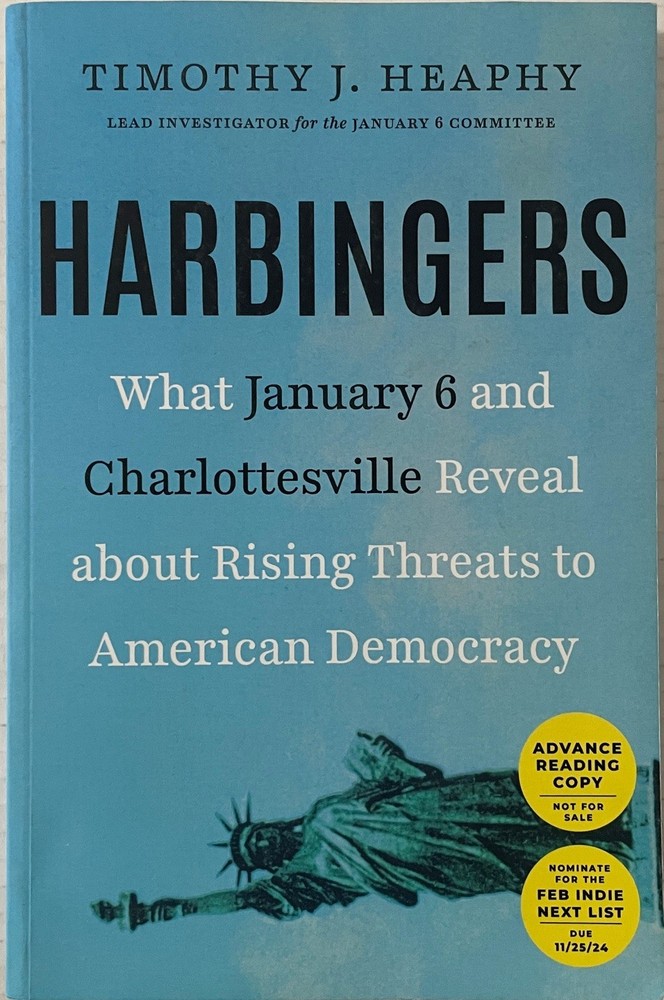 Harbingers: What January 6 and Charlottesville Reveal – Timothy Heaphy sc arc