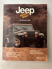 Jeep Owners Bible by Moses Ludel Robert Bentley Publishers MN462