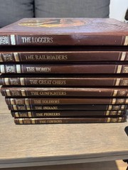 Time-Life Books “The Old West” series Lot of 9 books Amazing condition 1973