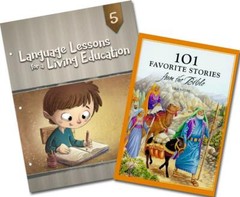 New SET Master Books LANGUAGE LESSONS LIVING EDUCATION Level 5 101 Bible Stories