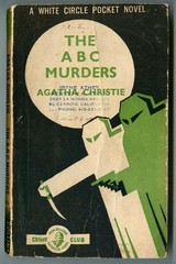 The ABC MURDERS by Agatha CHRISTIE! Rare 1950s WHITE CIRCLE Crime Club Paperback