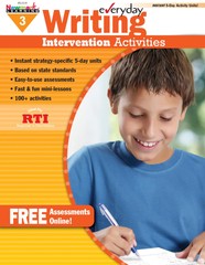 Newmark Learning Grade 3 Everyday Writing Intervention Activity Aid (Eia)