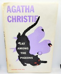 Cat Among the Pigeons by Agatha Christie 1959 Hardcover Book Club Edition 1st US