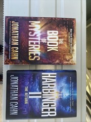 Jonathan Cahn lot of 2 The Harbinger II & The Book of Mysteries