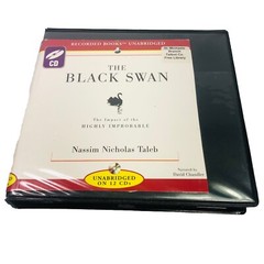 The Black Swan by Nassim Nicholas Taleb 2007 12 Compact Disc Set
