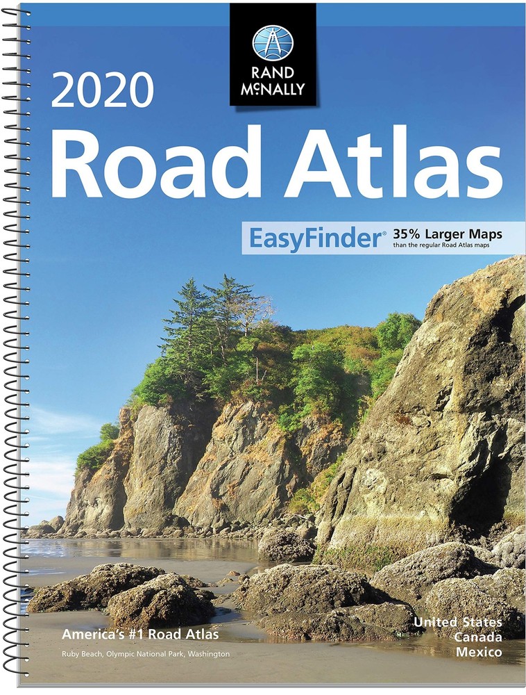 Rand McNally 2020 Easy Finder Midsize Road Atlas: United States, Canada, Mex…