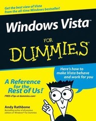 Windows Vista For Dummies – 9780471754213, paperback, Andy Rathbone