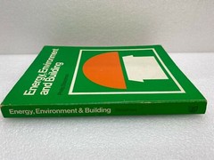 Energy, Environment and Building by Philip Steadman 1975 Softcover