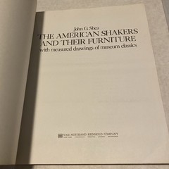 The American Shakers And Their Furniture