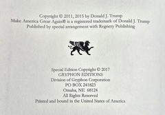 Make America Great Again • Trump ( 2017• Inaugural Edition • Gryphon • Leather)