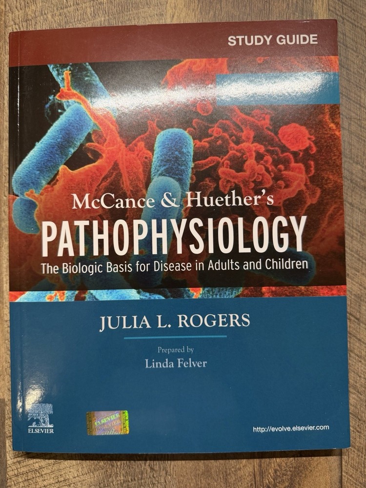 Elsevier McCance & Huether’s Pathophysiology Study Guide 9th Ed Rogers