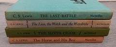 CS Lewis Narnia Book Lot/4 Early or 1st editions HC/DJ 1960s 1 4 5 7 Vintage