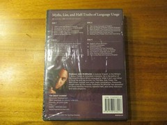 Great Courses: Myths, Lies, and Half-Truths of Language Usage.Brand New.w/ Guide