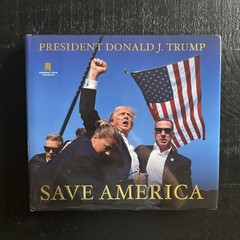 Save America President Donald J. Trump Hardcover Book 2024 USA Republican *read*