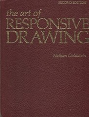 The Art of Responsive Drawing Hardcover Nathan Goldstein