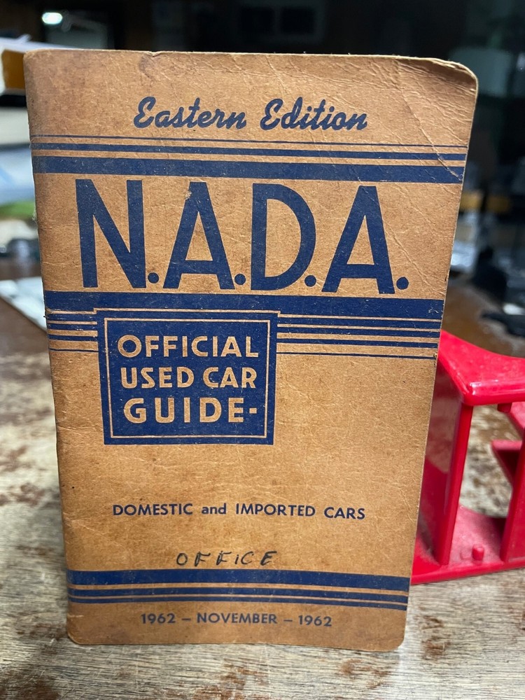 1962 NADA Official Used Car Guide – Eastern Region