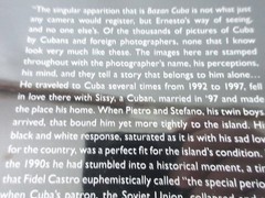 Cuba Ernesto Bazan 2004 Photography Book Fine Art Photojournalism Portraits