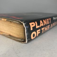 Planet of the Apes Pierre Boulle 1963 Vanguard Press HC Ex-Library DJ