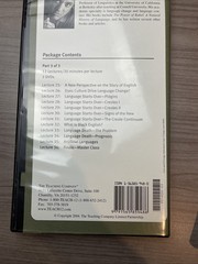 The Great Courses – The Story of Human Language Parts 1-3 6-DVD Set