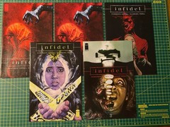 INFIDEL #1, #3, LOT OF 5 COMICS, Image Comics (2018)