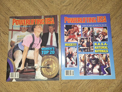 1992 Powerlifting USA Vol 15 Lot Of 6 Magazines