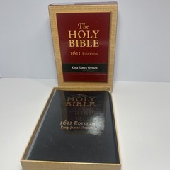 The Holy Bible 1611 Edition King James Version Genuine Leather NEW Sealed