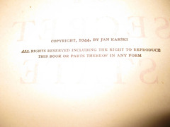 Story of the Secret State 1944 1st Edition Blue Book