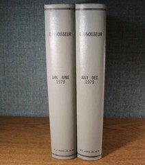 CONNOISSEUR Magazine 1979 Bound Complete Year Set of 12 Luxury Art Collectibles