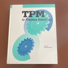 TPM In Process Industries by Tokutaro Suzuki Hardcover Productivity Press 1994