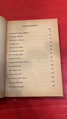 Vintage 1941 The Story of Jesus Hardcover Children’s Book. 380 pages Large Print