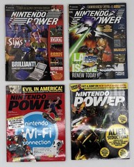 Nintendo Power Lot Volumes: 166, 189, 199 & 202 Sims Zelda Wind Waker Star Fox
