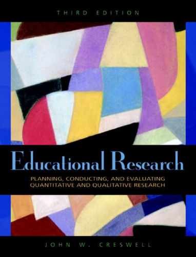 Educational Research: Planning, – Hardcover, by Creswell John W. – Good
