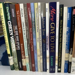 Vintage Lot of 40 Christian Religious Sermons Theology Books – Pastor’s Library