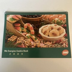 Vintage 2009 Cookbook Wisconsin Electric RECIPES Cookie Cook Book We Energies