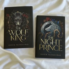 The Wolf King & The Night Prince By Lauren Palphreyman OOP Hardcover