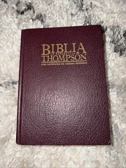 BIBLIA DE REFERENCIA THOMPSON Estudios Ilustrados, Reina Valera 1960 HC 1987