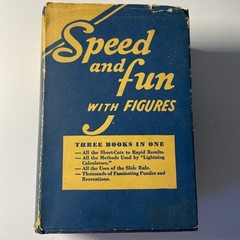 1922 Speed and Fun With Figures T. O’Conor Sloane J. E. Thompson H. E. Licks DJ