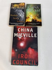 China Mieville Lot 3 New Crobuzon Perdido Street Station The Scar Iron Council
