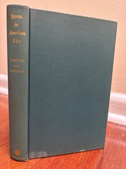 SPORTS IN AMERICAN LIFE by COZENS and STUMPF – HBDJ 1953 1st EDITION ANTIQUE