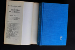 THE CHRONOLOGICAL HISTORY OF THE NEGRO IN AMERICA by Peter M. Bergman, First Ed.