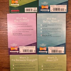Qty-9 Who what where was book lot of paperback books Lot nonfiction Biography HQ