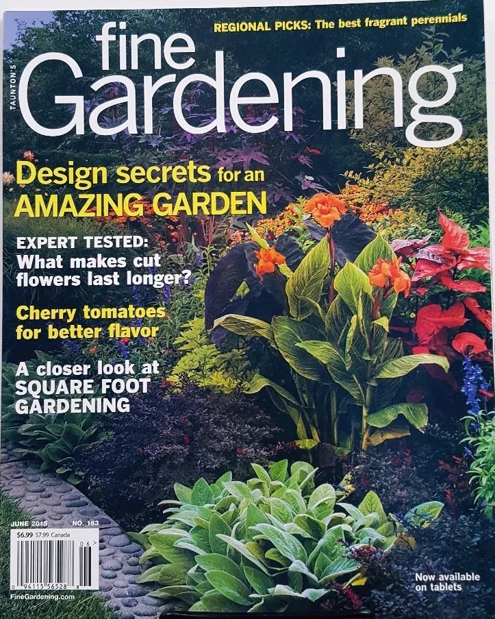 Tauton’s Fine Gardening June 2016 Designs for an Amazing Garden FREE SHIPPING CB