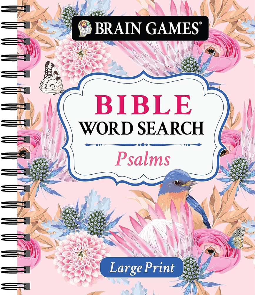 Brain Games – Large Print Bible Word Search: Psalms (Brain Games – Bible)