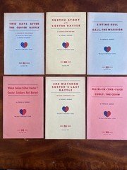 Six Pamphlets on George Amstrong Custer and Battle of Little Bighorn 1933-1934