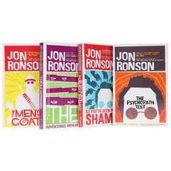 Jon Ronson 4 Books Collection Set – Non-Fiction – Paperback