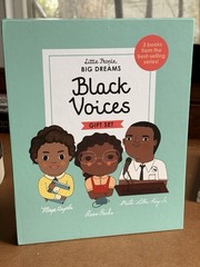 Little People, BIG DREAMS Black Voices Gift Set 3-Book Hardcover Box Set