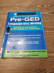 Pre-GED : Language Arts, Writing by LearningExpress Staff (2010, Trade…